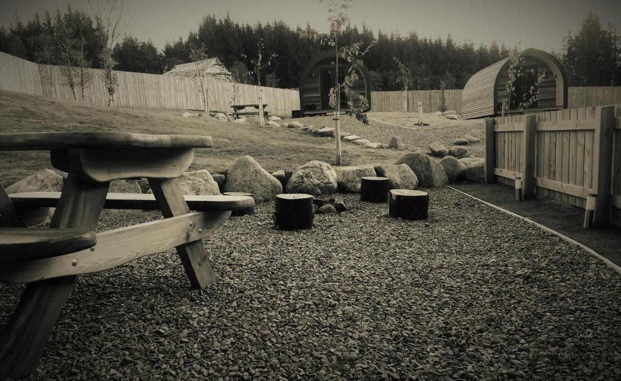 Tomatin Glamping Pods Hotel Inverness Exterior photo