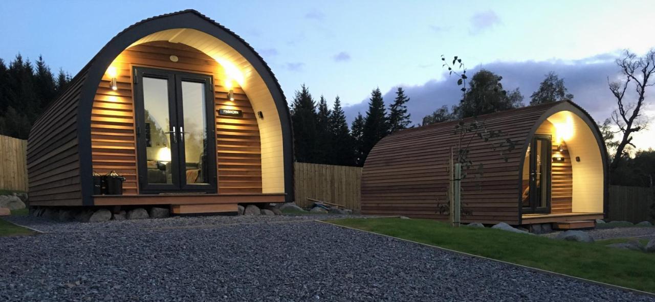 Tomatin Glamping Pods Hotel Inverness Exterior photo