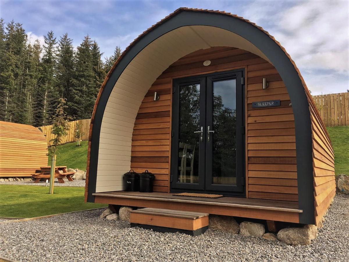 Tomatin Glamping Pods Hotel Inverness Exterior photo